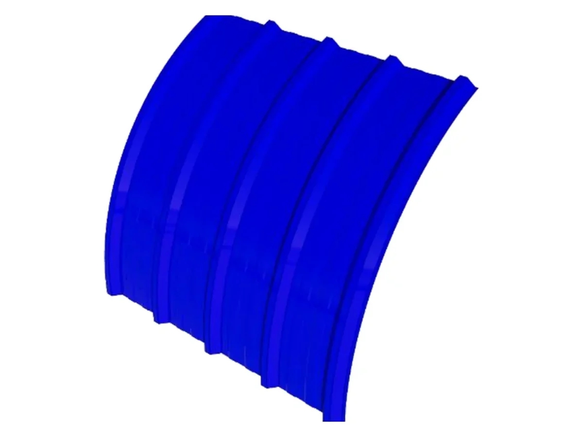 PS-25-210-840-Arch profiled steel sheet product view